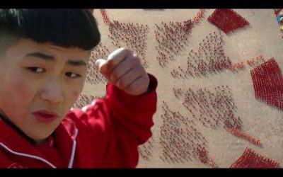 Shaoling Kung Fu Training: Spectacular Display Caught From Satellite | Earth From Space | BBC Earth