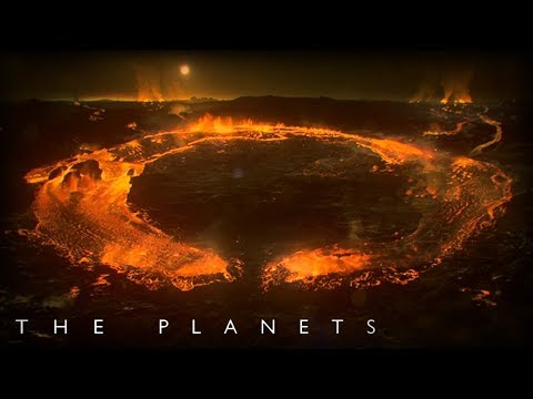Jupiter’s Moon IO is a World of Fire and Lava | The Planets | BBC Earth