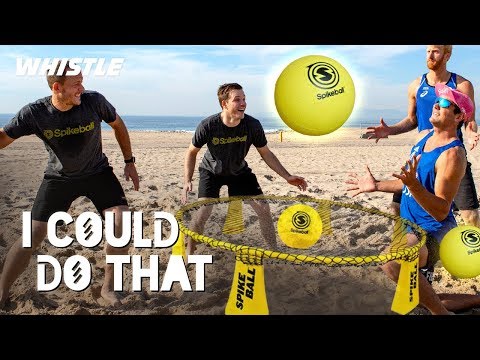 Team USA Volleyball vs. PRO Spikeball Players!