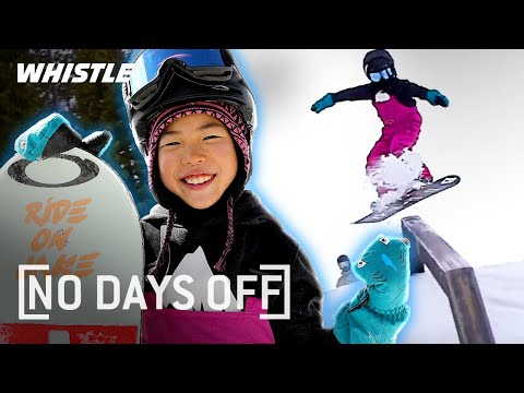 8-Year-Old Snowboarding PHENOM Shreds Like A PRO!