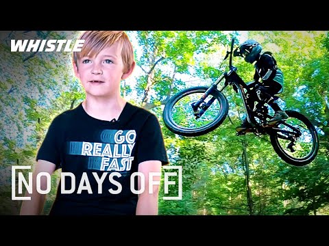 8-Year-Old MIND-BLOWING Mountain Biker Phenom! ?