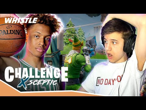 Sceptic DOMINATES Fortnite With NBA Player Romeo Langford! ?