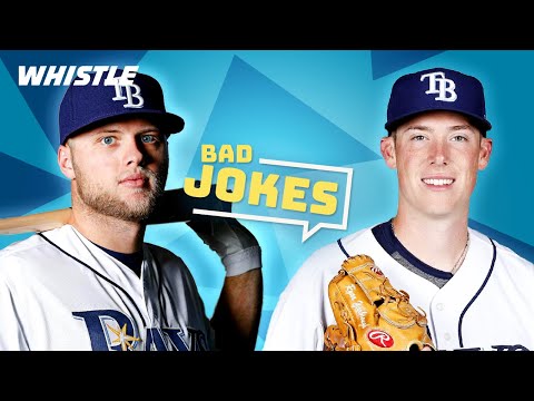 Tampa Bay Rays Tell BAD Jokes! ? | Ryan Yarbrough vs. Austin Meadows