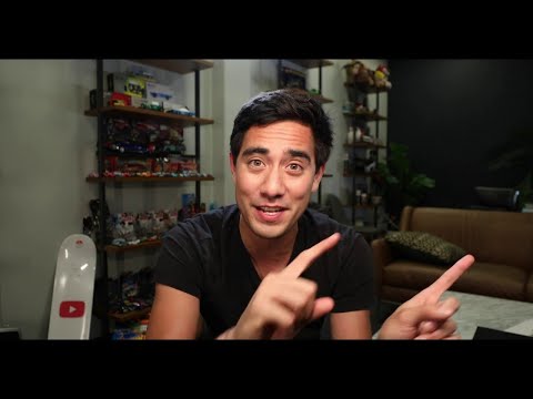 Zach King Reacts to Halloween Trick | Anamorphic Illusions Be Seen With A Mirror Cylinder