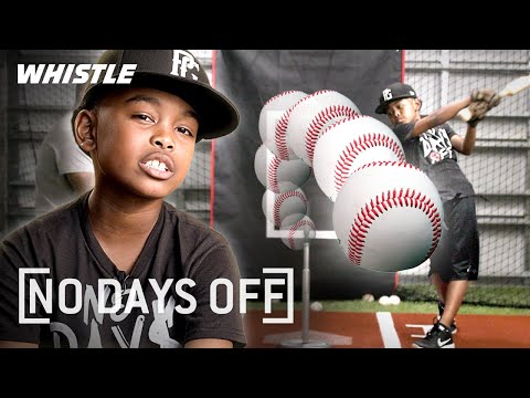 10-Year-Old Baseball Superstar Has The SMOOTHEST Swing!