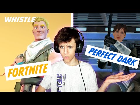 PRO Fortnite Player Reacts To RETRO N64 Games! | Sceptic vs. Perfect Dark