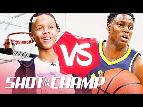 12-Year-Old Hoops STAR vs. NBA Player | ft. Peyton Kemp & Darren Collison