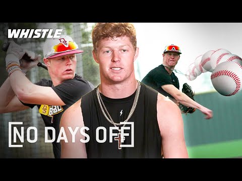 18-Year-Old Has A MAJOR LEAGUE Arm & Can LAUNCH Home Runs!