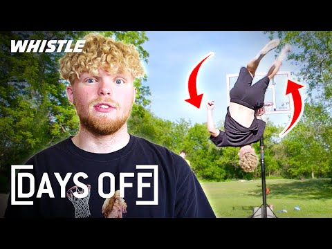 Tristan Jass Built The CRAZIEST Trampoline Basketball Court!