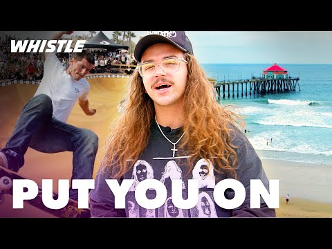 Yung Pinch Hometown Tour 👀 | AMAZING Huntington Beach Skate Parks!