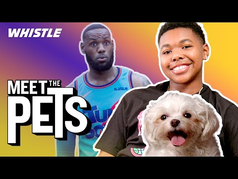 16-Year-Old Space Jam STAR Reveals LeBron James SECRETS 👀 | Meet The Pets