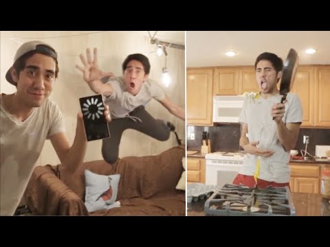 Zach King Reacts to Your Vine Magic | Reacting to your Homemade Tricks