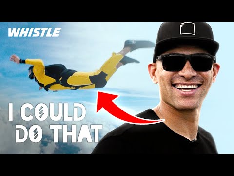 This Football Star Is A SKYDIVING MASTER! 😳 | Ft. Jimmy Graham