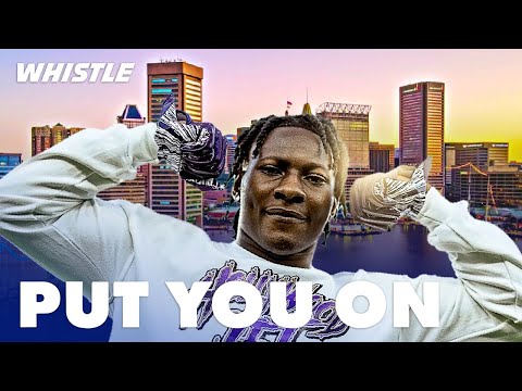 WR Hollywood Brown Hits The BEST Spots In Baltimore! 🦀