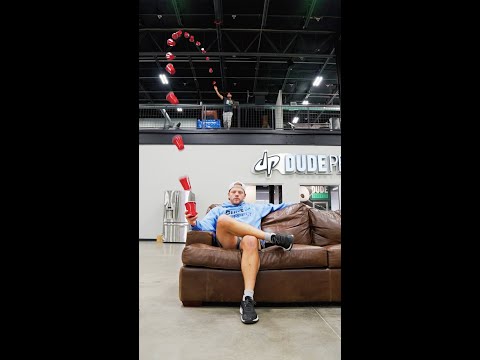 Cup Throwing Trick Shots are HARD #Shorts