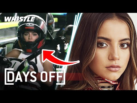 Isabela Merced SURPRISES Fans At A Go Kart Track!