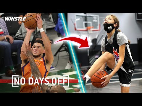 14-Year-Old SHARPSHOOTER Gets Buckets Like Devin Booker 😤