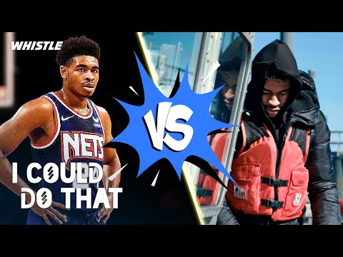 NBA Player Tries INSANE Coast Guard Training 💪 | Brooklyn Nets Cam Thomas