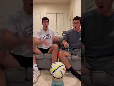 Trying not to say “LET’S GOOO” after a trick shot 😂 #shorts