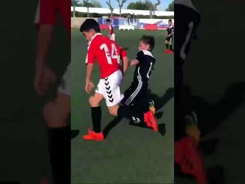 Is this slide tackle legal?? 🤔 #shorts