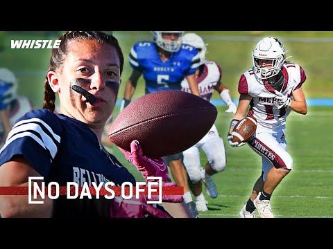15-Year-Old Is FIRST Female To Score Varsity TD In League HISTORY! 🔥