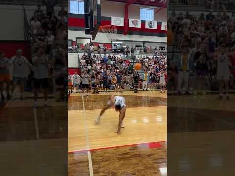 First EVER Double Backflip dunk? 🤯 #shorts