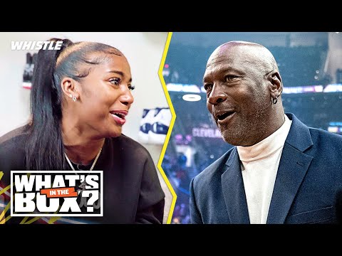 WNBA Star’s WILD Michael Jordan Story! 🐐 | ‘What’s In The Box’ ft. Te’a Cooper