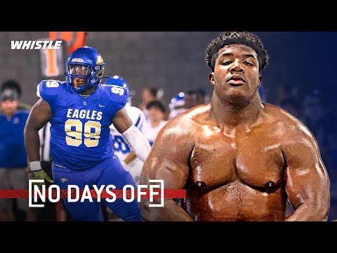 14-Year-Old TOP Football Recruit Is A 290-Pound BEAST! 🔥