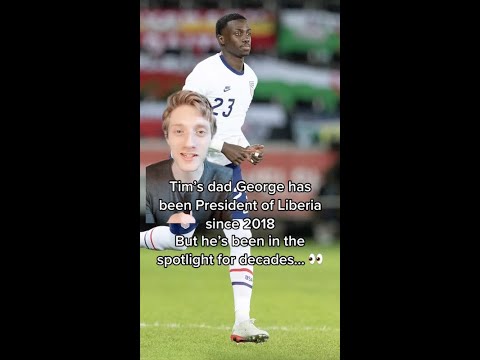 Tim Weah’s dad is the President of Liberia!? 🤯 #shorts #shortsfifaworldcup