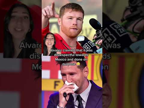 Leo Messi vs. Canelo Álvarez?! 🤯 #shorts #shortsfifaworldcup