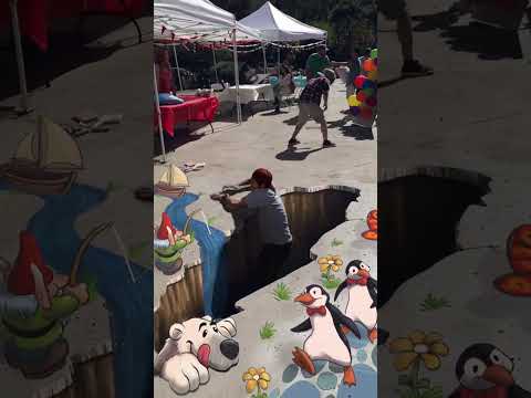 What happens when you walk on someone’s chalks? #shorts#magic#zachking
