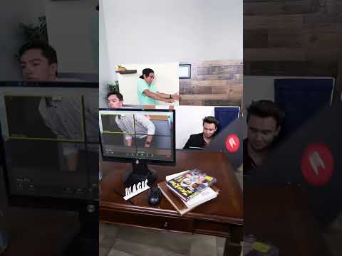 Working from home be like #shorts #magic #zachking