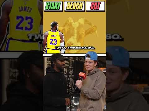 Start Bench Cut: Jordan, Kobe, LeBron 🤯 w/ Famous Los #nba