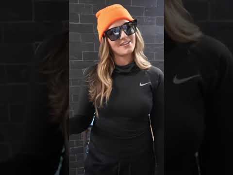 #ad Jenna Bandy Index Card Challenge at the exclusive Nike Football Athlete House