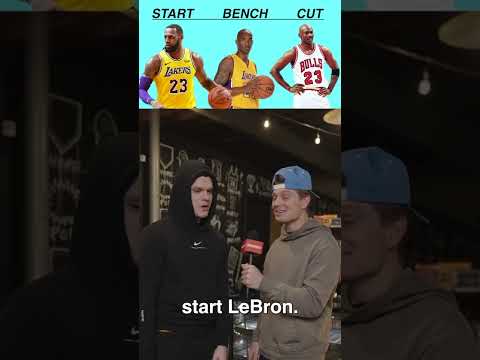 He cut the GOAT Michael Jordan!? 🐐 Maxisnicee #nba #jordan #lebronjames