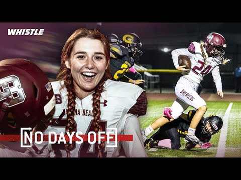 17-Year-Old WRECKING Female Football Records! 💪