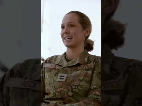 Golf star explains the power of sports & the Air Force ✈️