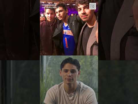 Ryan Garcia has a soft spot for the Jonas Brothers 😂