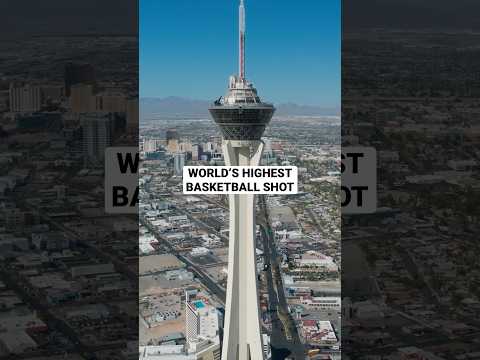 The World’s Highest Basketball Shot 🏀