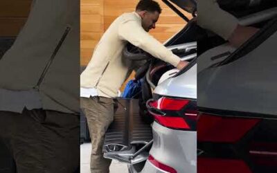 Seth Curry channels his inner dad 😂
