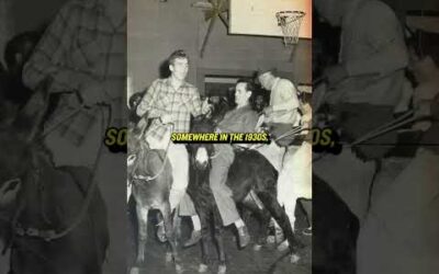 Basketball on a DONKEY?! 😂