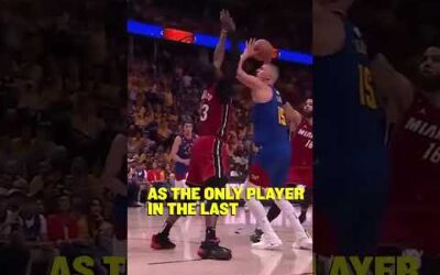 It only took ONE GAME for Jokic to match LeBron’s record!? 🤯