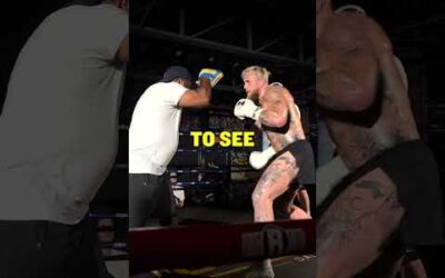 Jake Paul’s UNSEEN boxing training! 🥊
