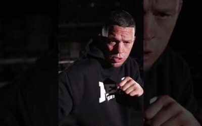How Nate Diaz got teady for his BOXING debut! 🥊