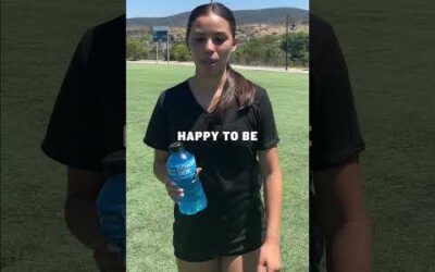 15 year-old soccer player Melanie Barcenas describes the feeling of making her pro soccer debut  🙌