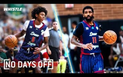 16-Year-Old DOMINATED Drew League w/ Kyrie Irving!? 🤯
