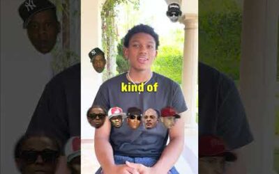 Starting 5 RAPPERS of ALL-TIME 🎤👀