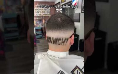 Bro got the FORTNITE FADE 😭