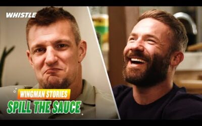 Wingmen Gronk & Julian Edelman SPILL THE SAUCE On Their Patriots Days! 😂