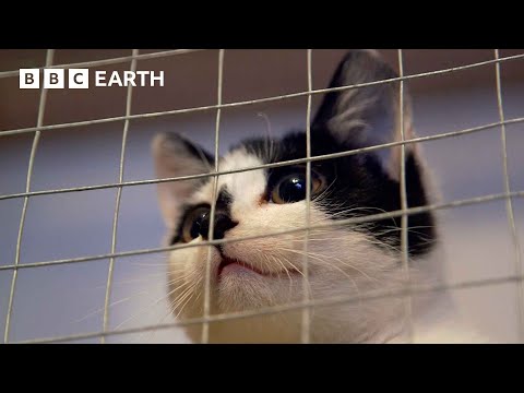 Rescuing a Stray Kitten | Wonderful World of Puppies | BBC Earth